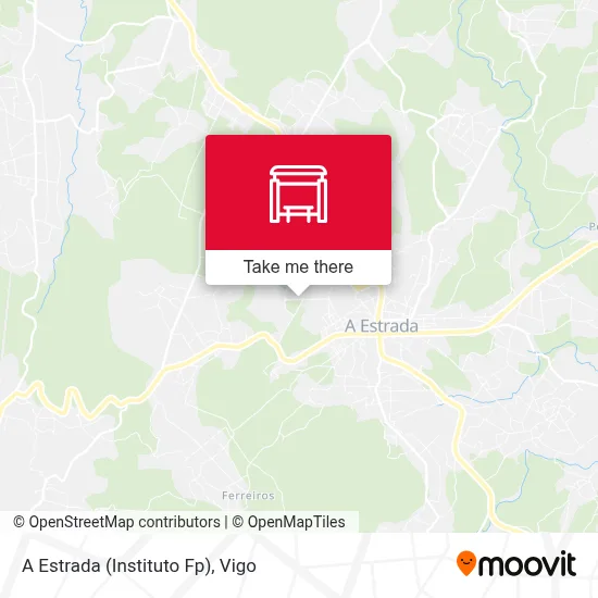 A Estrada (Instituto Fp) map