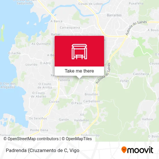 Padrenda map