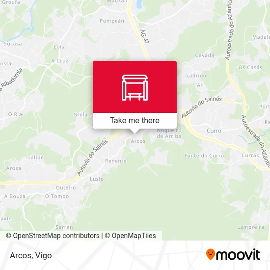 Arcos map