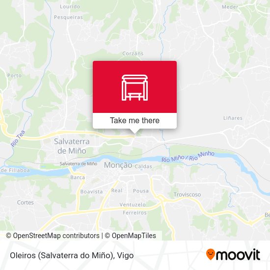 Oleiros (Salvaterra do Miño) map