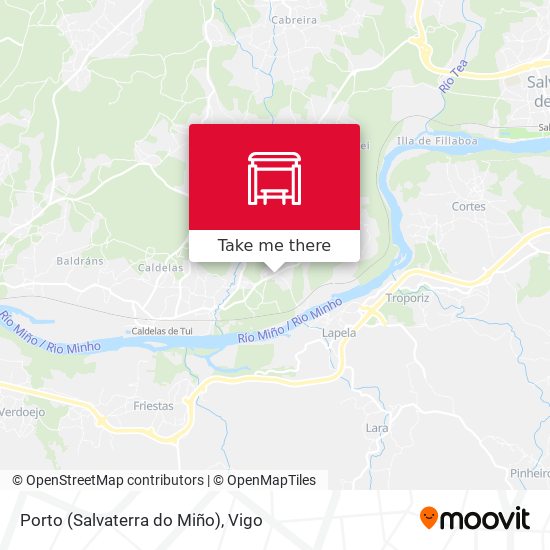 Porto (Salvaterra do Miño) map