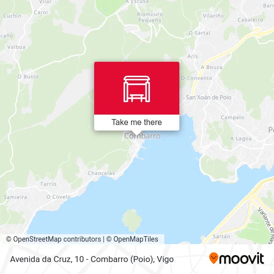 Avenida da Cruz, 10 - Combarro (Poio) map