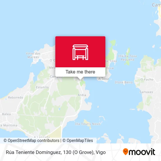 Rúa Teniente Domínguez, 130 (O Grove) map