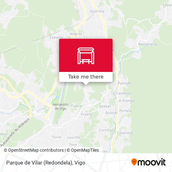 Parque de Vilar (Redondela) map