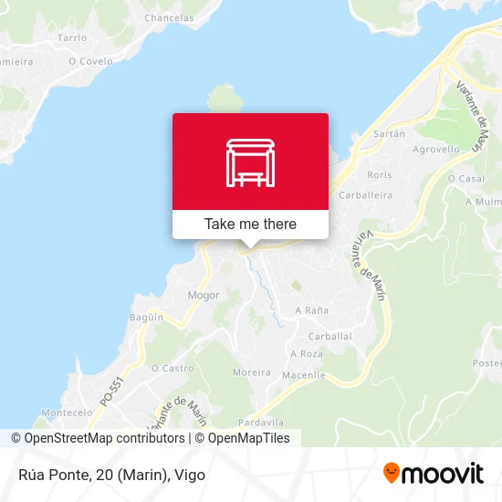 Rúa Ponte, 20 (Marin) map