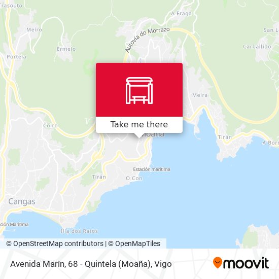 Avenida Marín, 68 - Quintela (Moaña) map