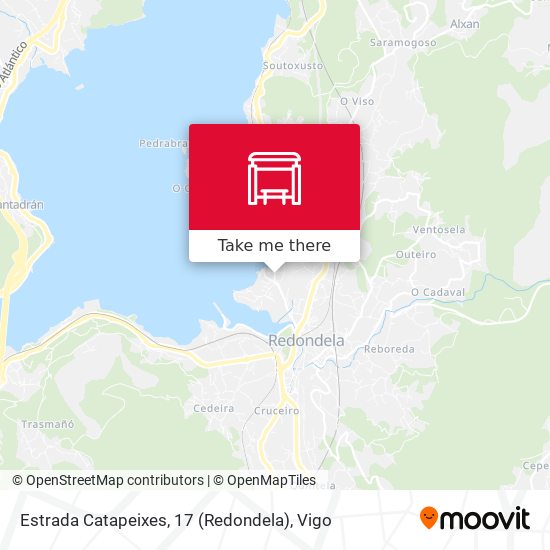 Estrada Catapeixes, 17 (Redondela) map