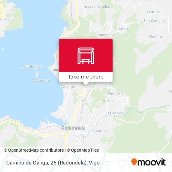 Camiño de Ganga, 26 (Redondela) map