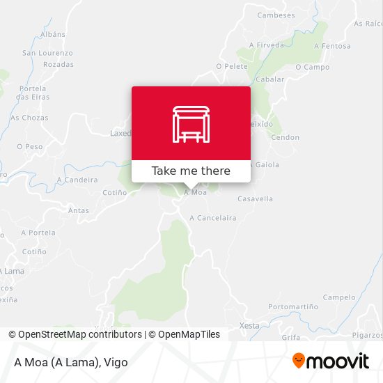 A Moa (A Lama) map