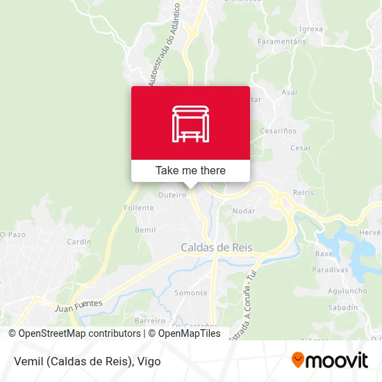 Vemil (Caldas de Reis) map