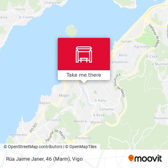Rúa Jaime Janer, 46 (Marín) map