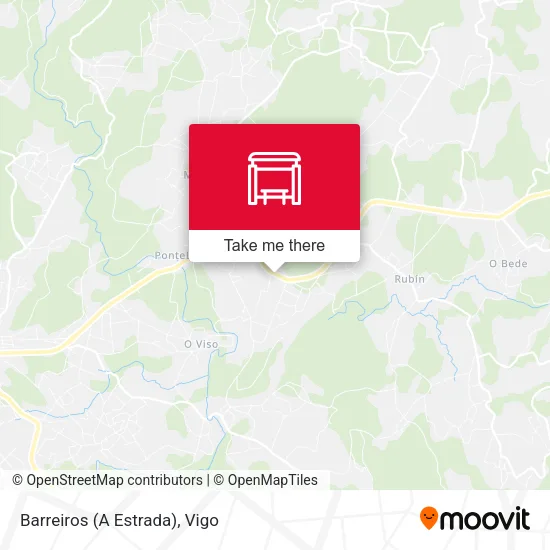 Barreiros (A Estrada) map