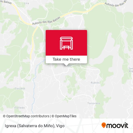 Igrexa (Salvaterra do Miño) map