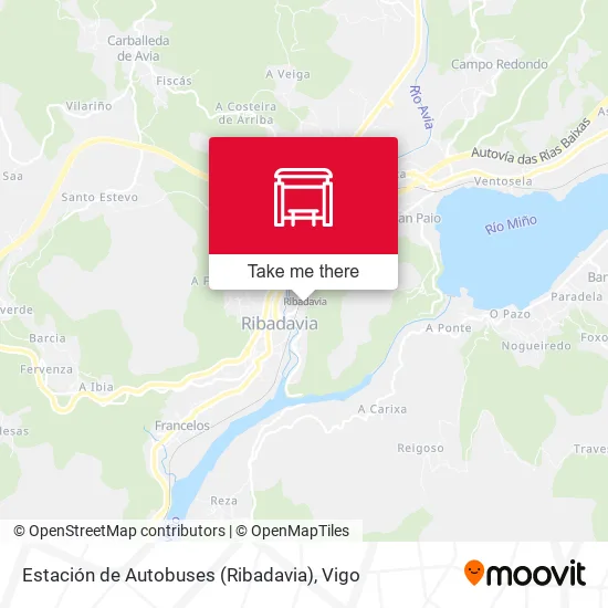Estación de Autobuses (Ribadavia) map