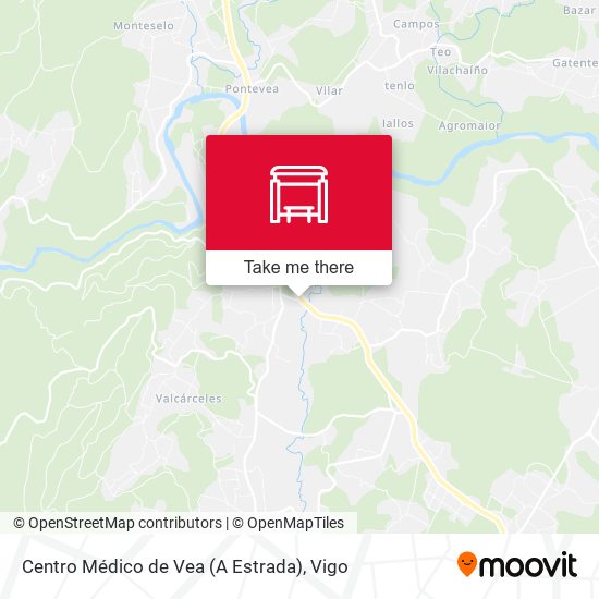 Centro Médico de Vea (A Estrada) map