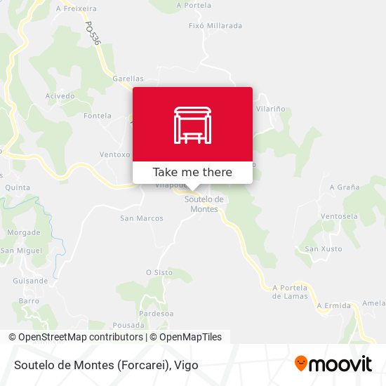 Soutelo de Montes (Forcarei) map
