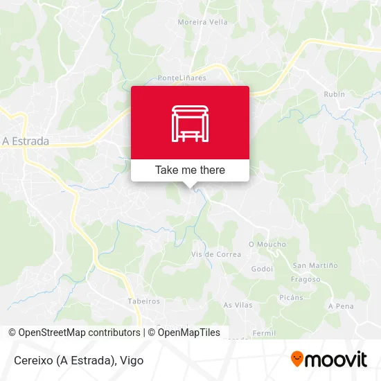 mapa Cereixo (A Estrada)