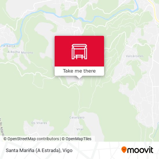 Santa Mariña (A Estrada) map