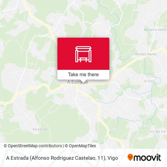 A Estrada (Alfonso Rodríguez Castelao, 11) map