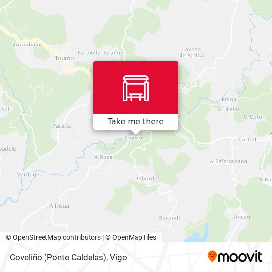 Coveliño (Ponte Caldelas) map
