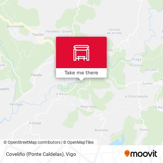 Coveliño (Ponte Caldelas) map
