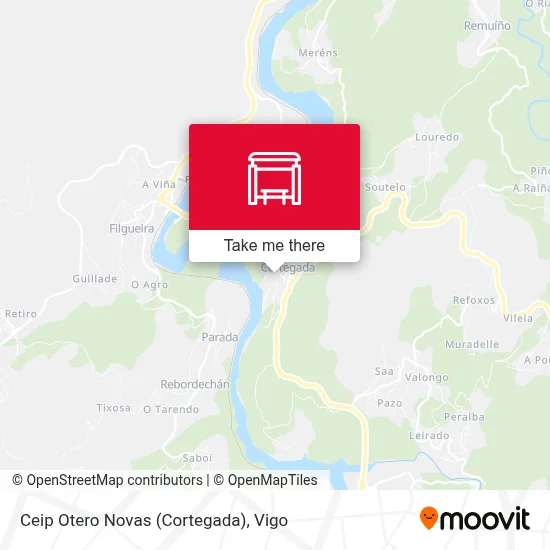 Ceip Otero Novas (Cortegada) map