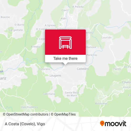 A Costa (Covelo) map