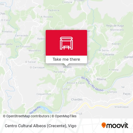 Centro Cultural Albeos (Crecente) map