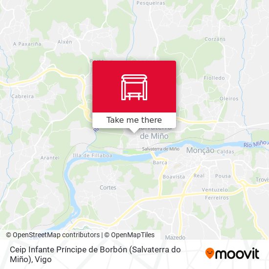 Ceip Infante Príncipe de Borbón (Salvaterra do Miño) map