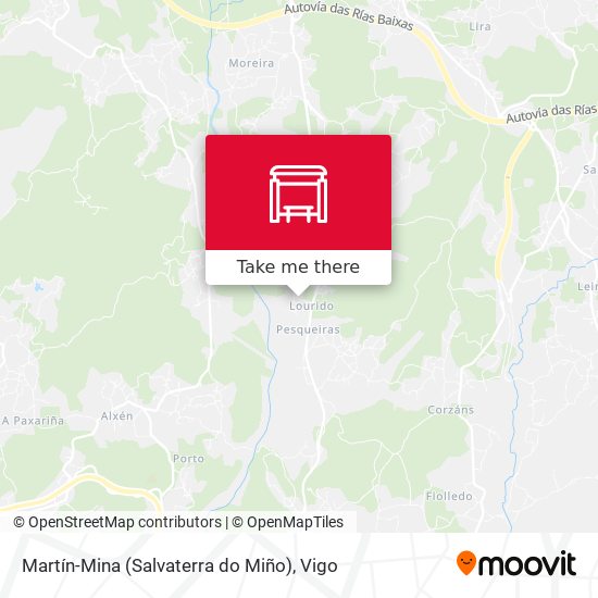 Martín-Mina (Salvaterra do Miño) map