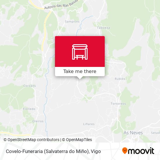 Covelo-Funeraria (Salvaterra do Miño) map