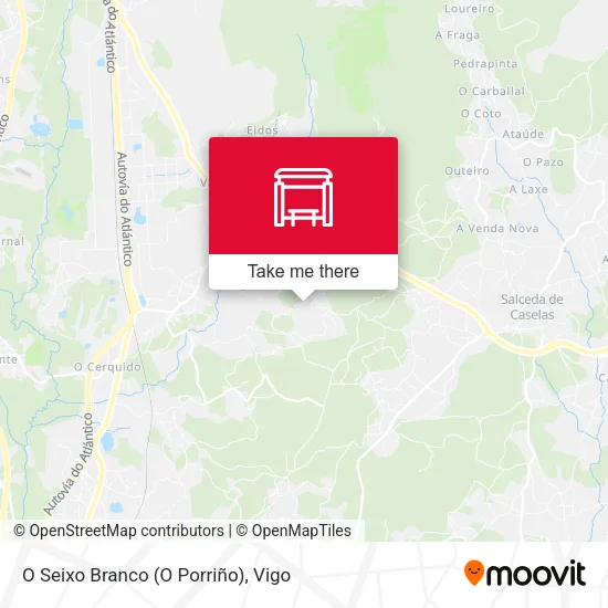 O Seixo Branco (O Porriño) map