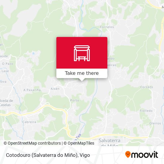 Cotodouro (Salvaterra do Miño) map