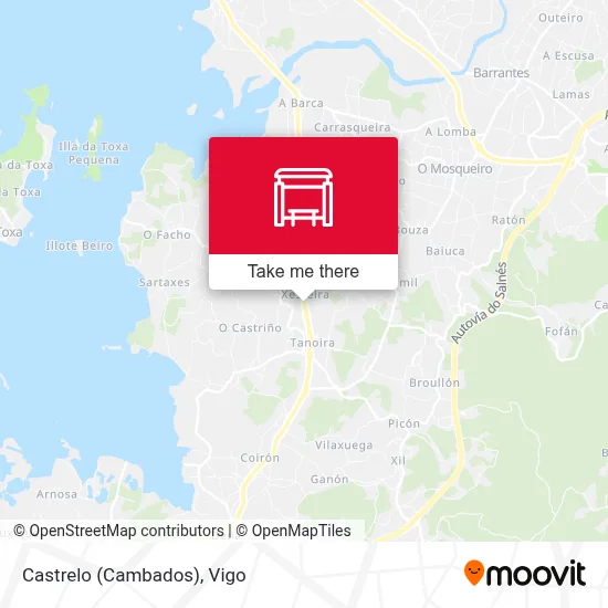 Castrelo (Cambados) map