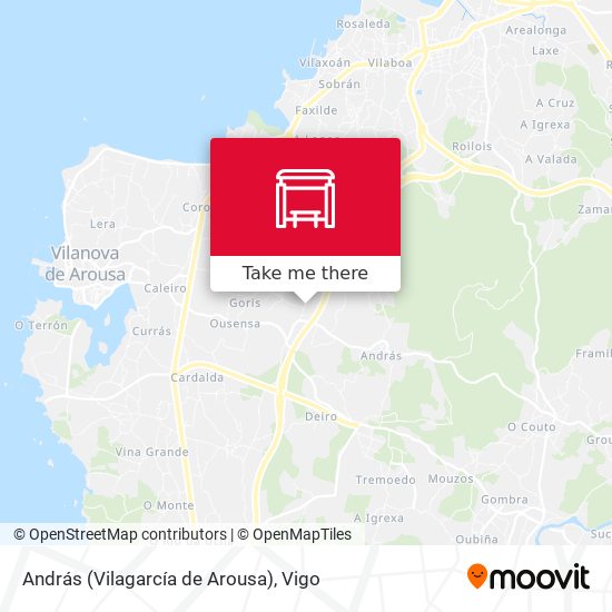 András (Vilagarcía de Arousa) map