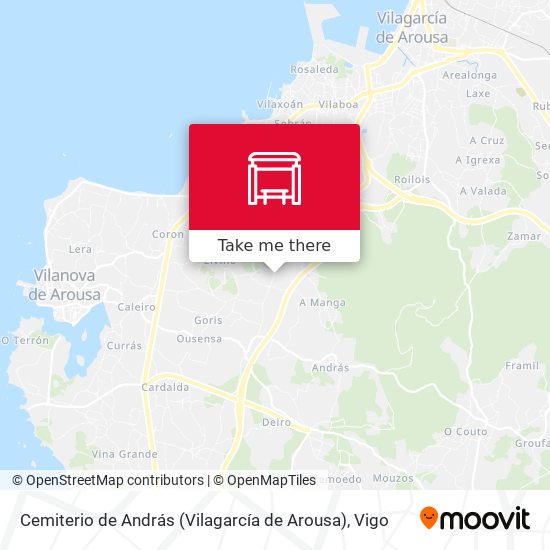 Cemiterio de András (Vilagarcía de Arousa) map