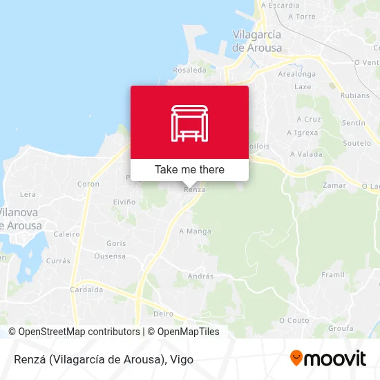Renzá (Vilagarcía de Arousa) map