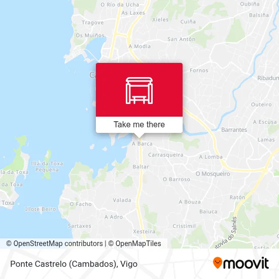 Ponte Castrelo (Cambados) map