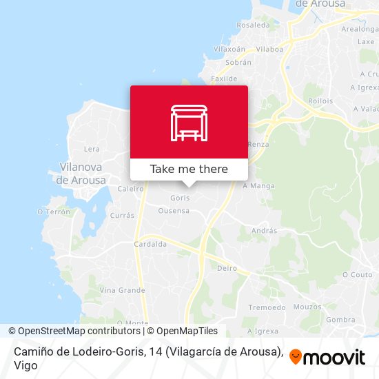 Camiño de Lodeiro-Goris, 14 (Vilagarcía de Arousa) map