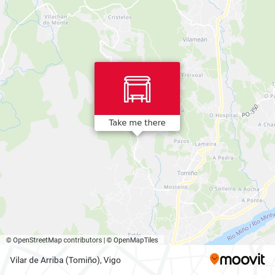 Vilar de Arriba (Tomiño) map