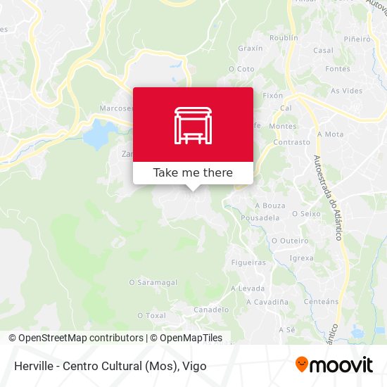 Herville - Centro Cultural (Mos) map