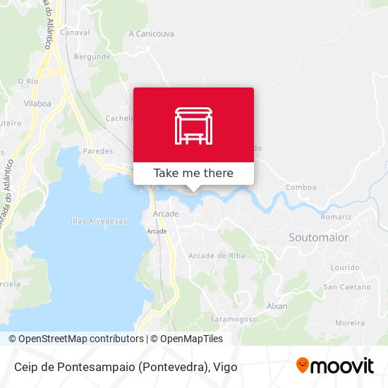 Ceip de Pontesampaio (Pontevedra) map
