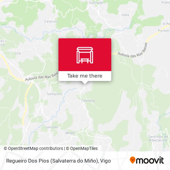 Regueiro Dos Píos (Salvaterra do Miño) map
