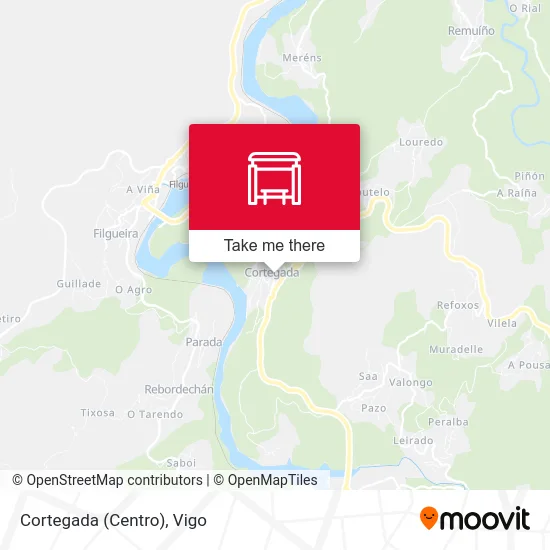 Cortegada (Centro) map