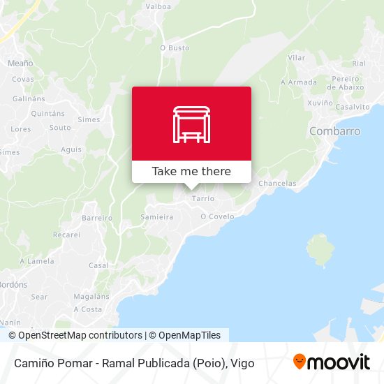 Camiño Pomar - Ramal Publicada (Poio) map