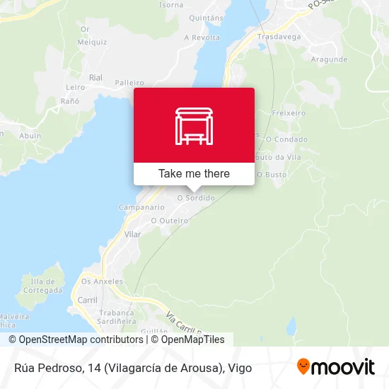 Rúa Pedroso, 14 (Vilagarcía de Arousa) map