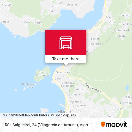 Rúa Salgueiral, 24 (Vilagarcía de Arousa) map