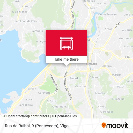 Rua da Ruibal, 9 (Pontevedra) map