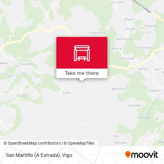 San Martiño (A Estrada) map