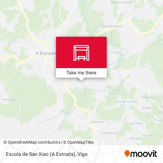 Escola de San Xiao (A Estrada) map